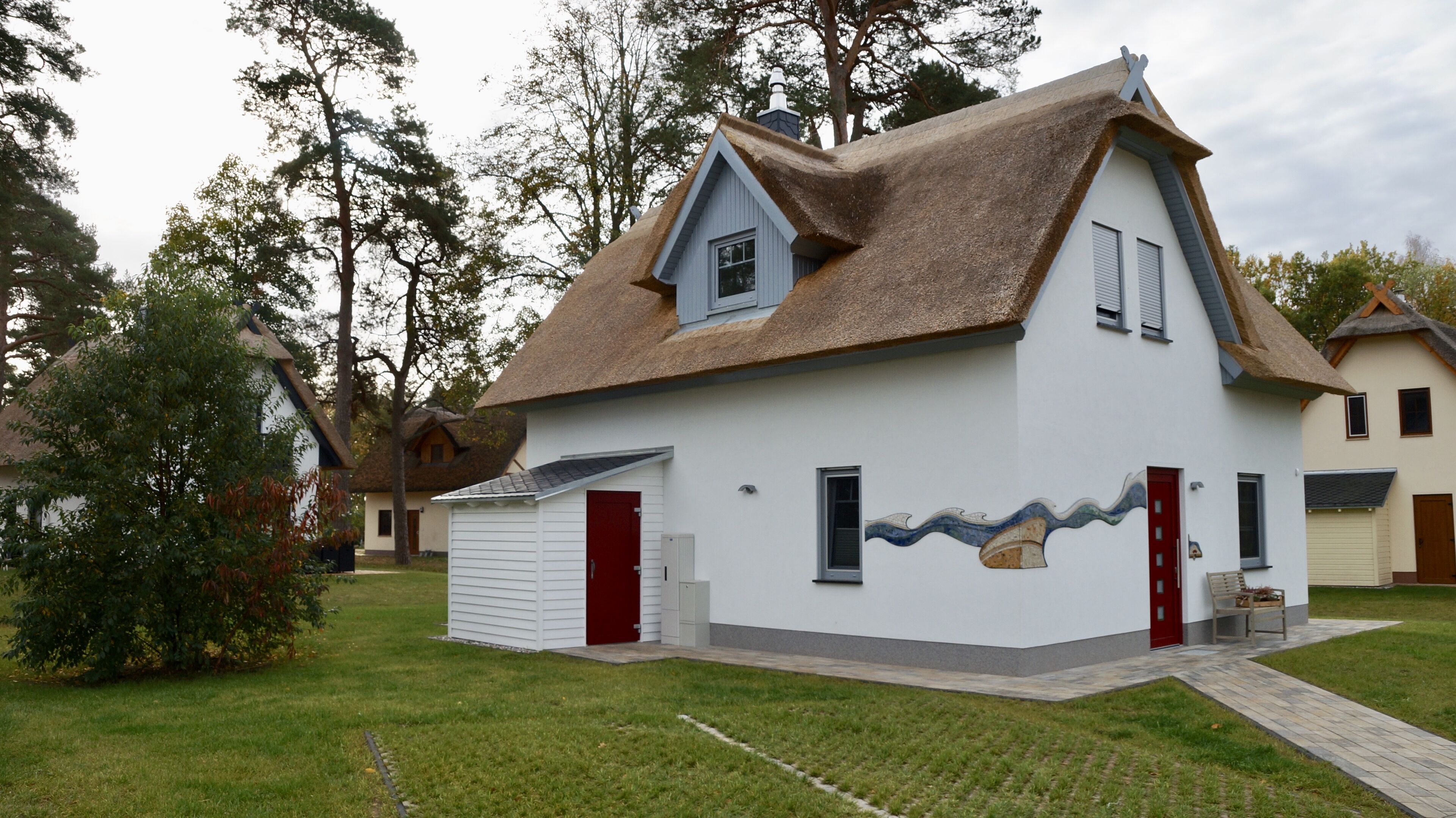 Sun, wind and "wave sound" in the top holiday home with fireplace and sauna