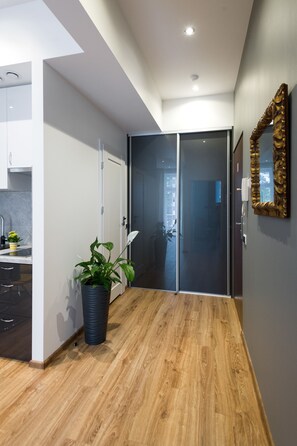 Lägenhet Deluxe (Rzeszowska 4) | Vardagsrum | Platt-tv