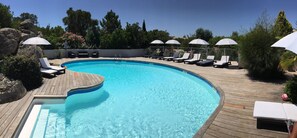 Una piscina climatizada