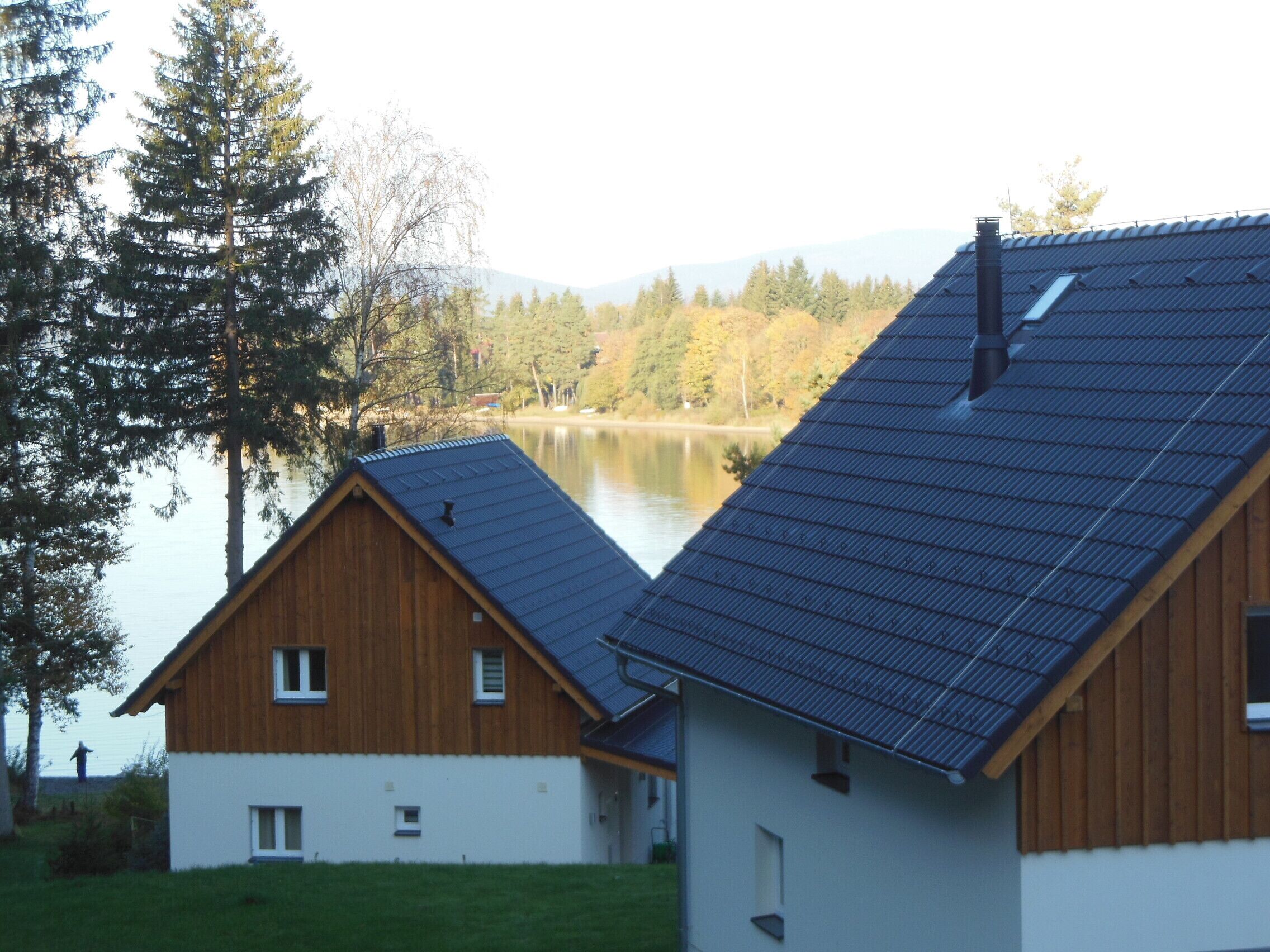 Blick zum See vom Garten
