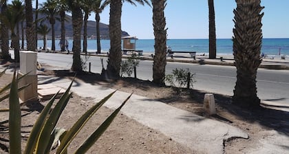 6/10 Personen - Erdgeschoss Garten Füße 400 m vom Strand von San Gines