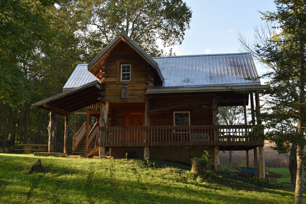 Rustic Hunting Cabin located on a Working Farm