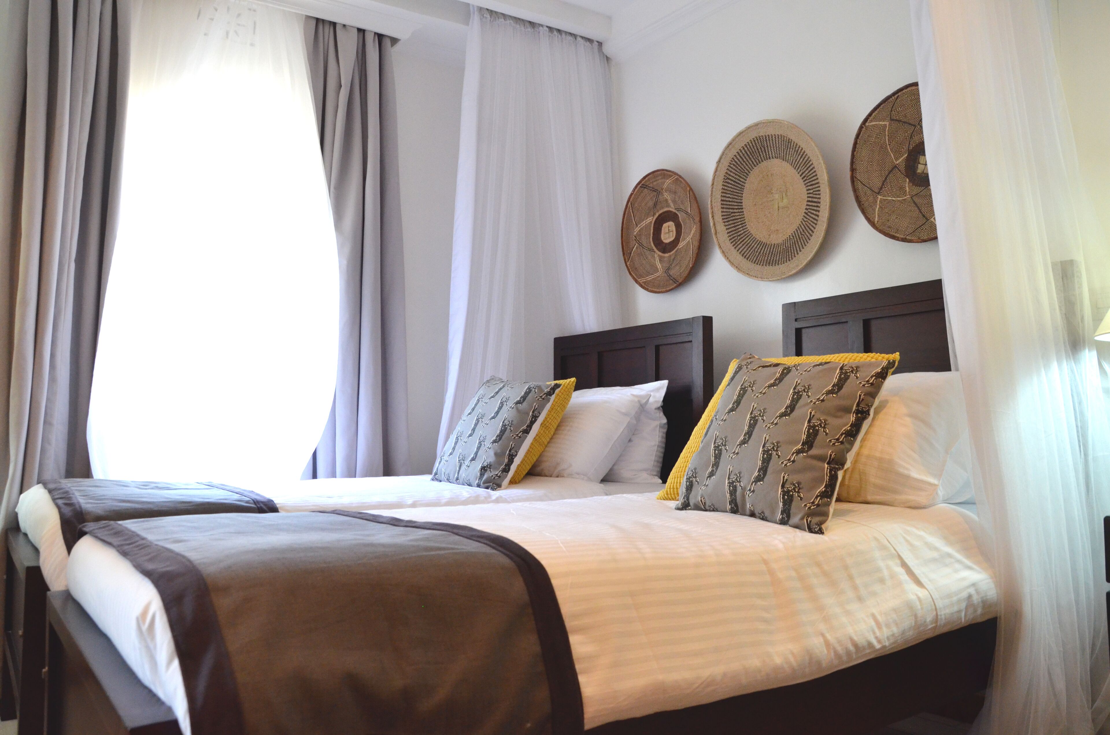 Chambre (Gold) | Bureau, Wi-Fi gratuit, draps fournis