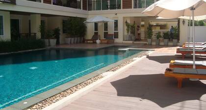 SUPER APPART 404 LUXUS, RUHIG, IM TIERGEBIET VON JOMTIEN.