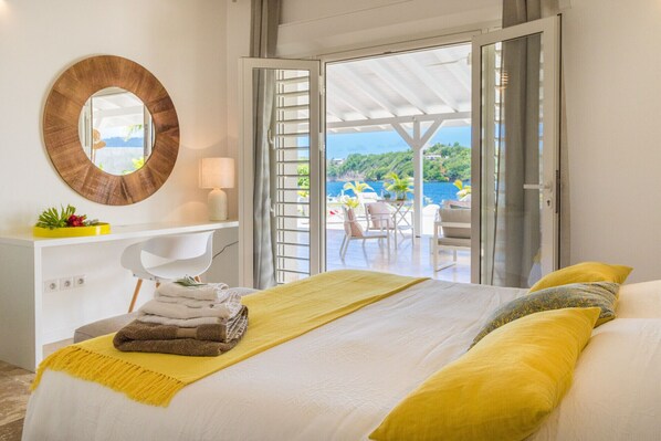 4 bedrooms, iron/ironing board, free WiFi, bed sheets - Lighthouse (Le François)