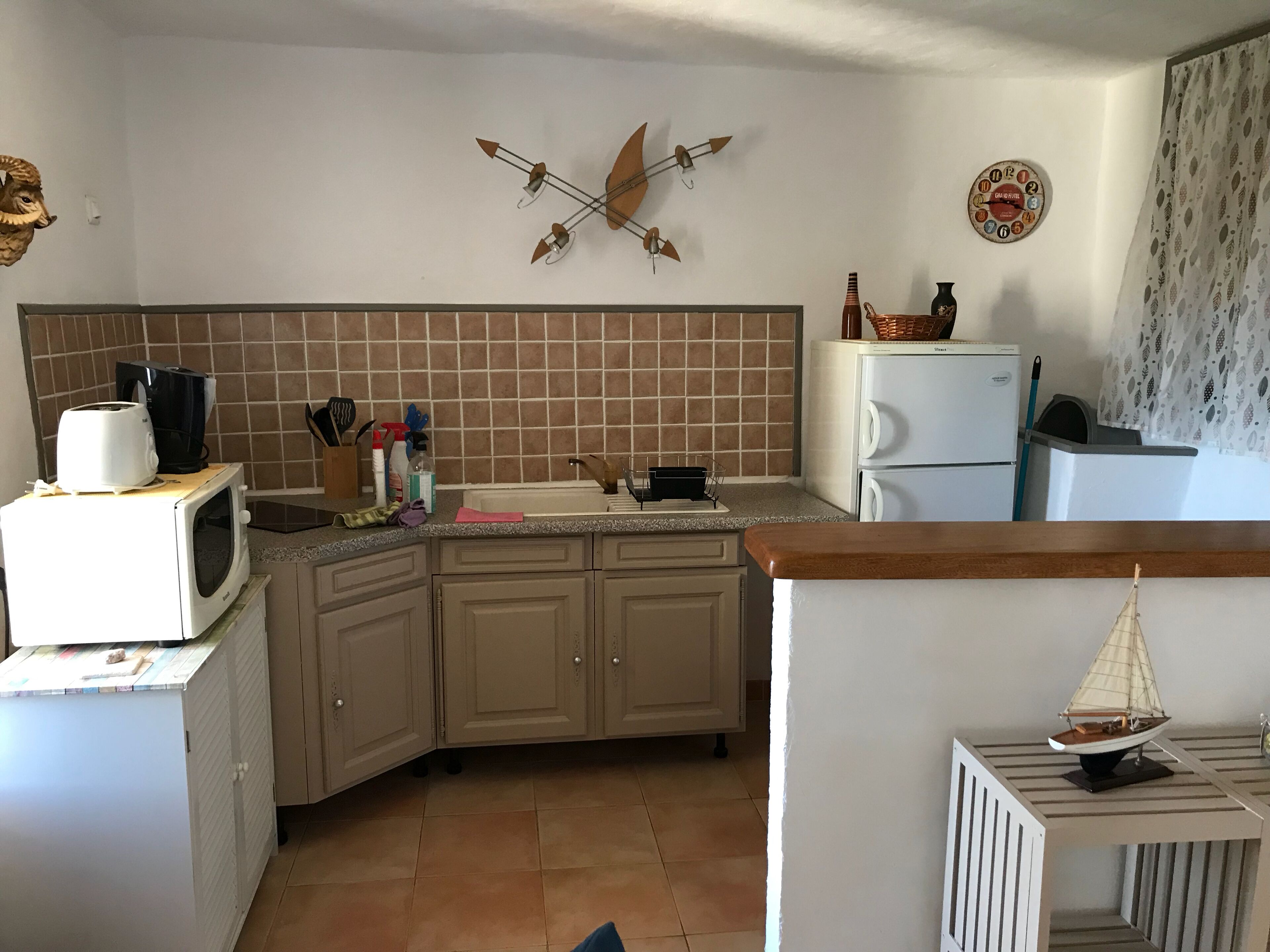 Apartment in a house in the village of OLMETO