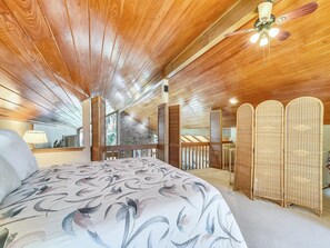 4 dormitorios, tabla de planchar con plancha, Internet y ropa de cama