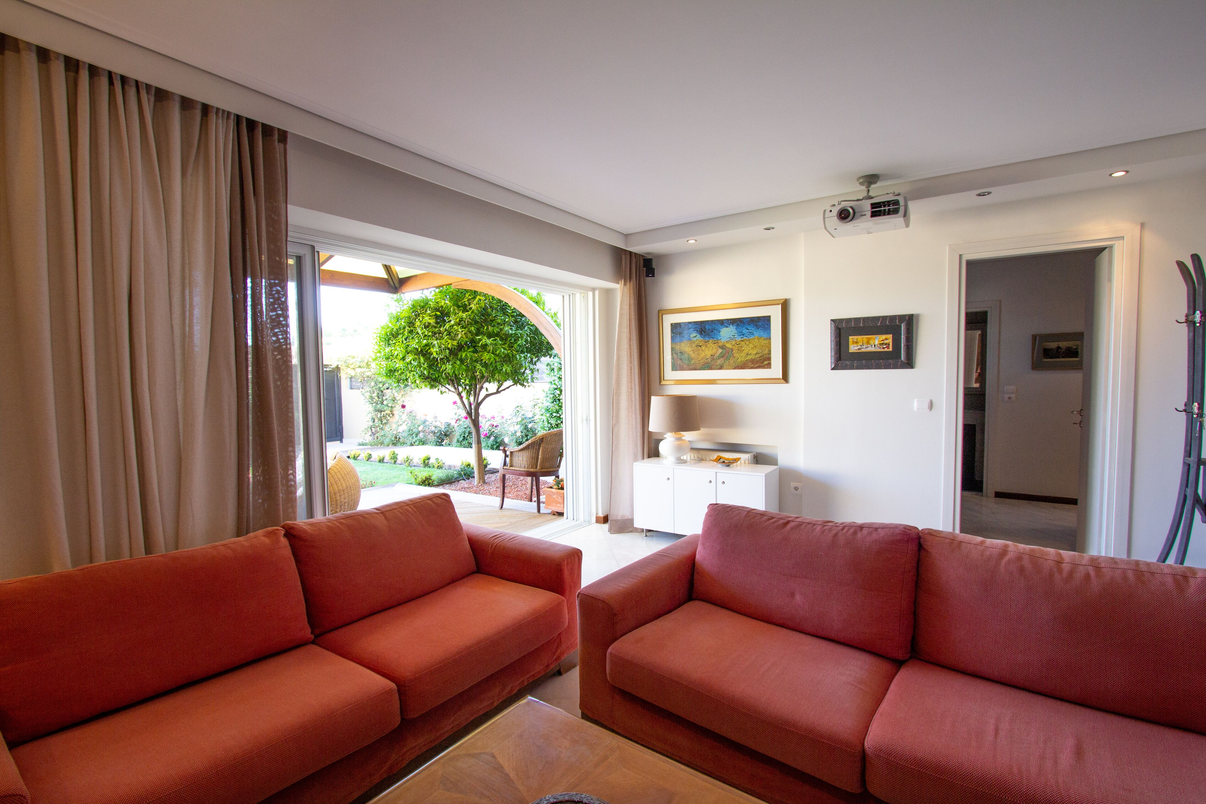 Lida Garden Vila, featuring a garden with a swimming pool and BBQ facilities....