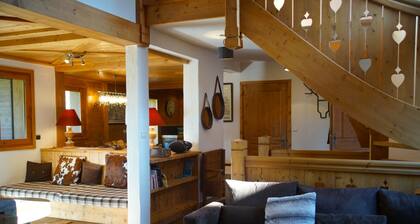 Fantastisches Chalet in Megève, 5CH, 4 Badezimmer, in der Nähe des Zentrums und der Skilifte