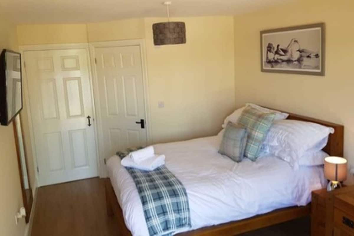 1 habitación y ropa de cama de alta calidad