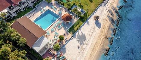 Piscina externa, piscina aquecida