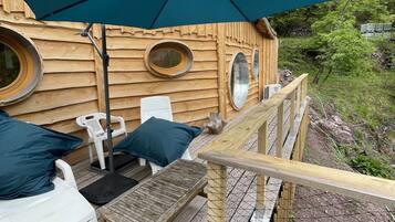 Cabane Exclusive, salle de bains attenante | Extérieur