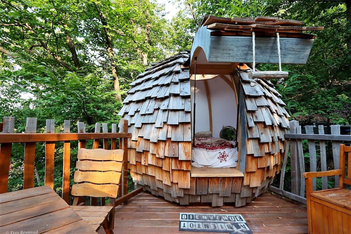 Cabin, Mountain View (Perché dans les Arbres )
