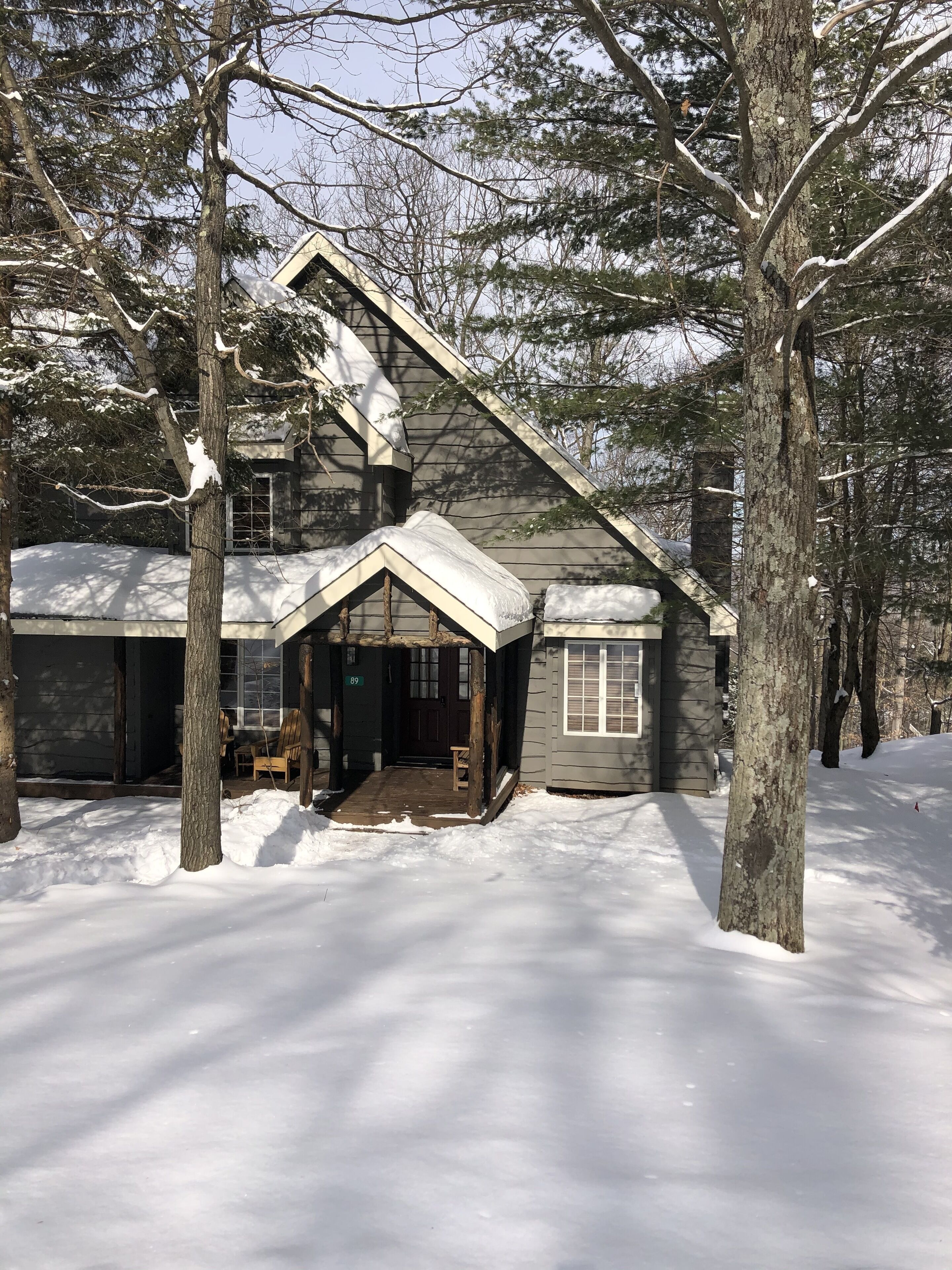 Ski in- ski out at Jack Frost Mountain. Hiking, biking, golf, water sports, more