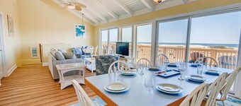 Oceanfront Dog Friendly Home w/ Private Pool, Hot Tub, Game Room, Beach Views