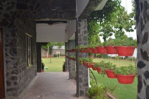 Enceinte de l’hébergement