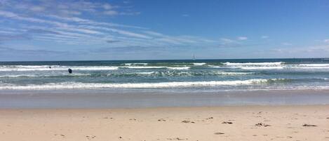 Sun-loungers, beach towels