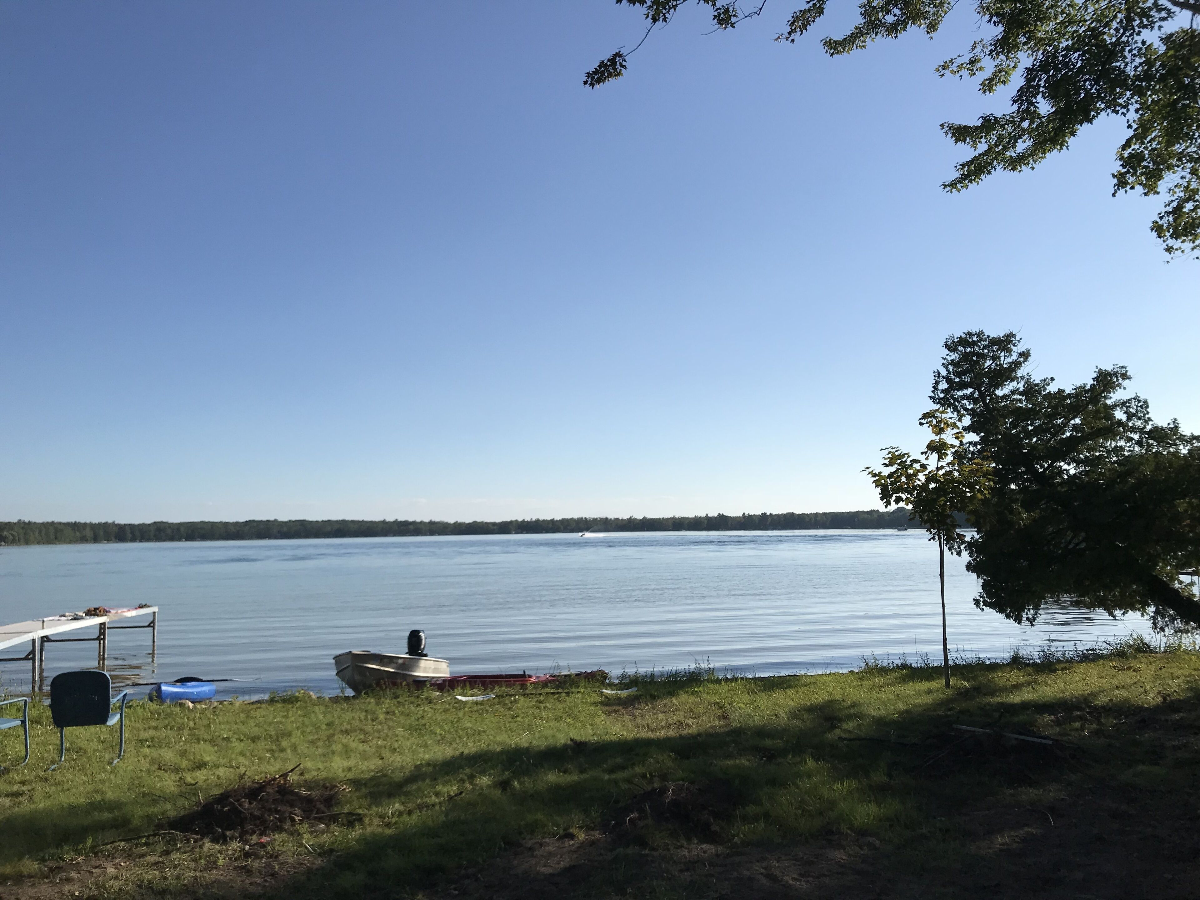 Charming cottage right on the lake, newly remolded and landscaped.