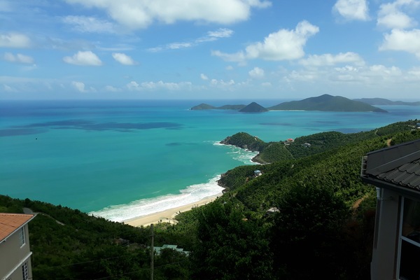 View of Trunk Bay from Parking area