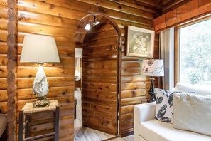 Smart TV, fireplace, Netflix, DVD player