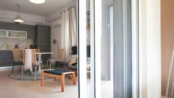 Lägenhet | Vardagsrum | Platt-tv