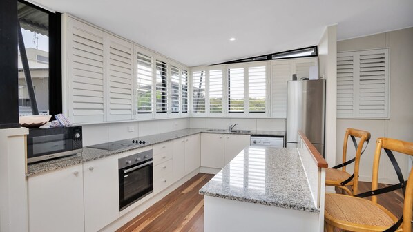 Microwave, dishwasher, highchair