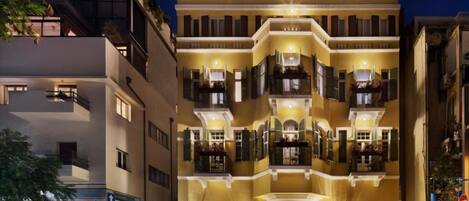 Fassade der Unterkunft