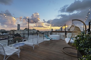 Terrasse sur le toit