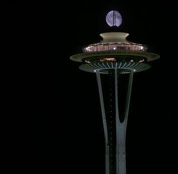 Image of Queen Anne Design Loft with Space Needle View, 8days max.