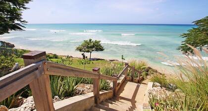 Oceanfront 2-bed Apt with Pool near Surfing - Rosalie #2
