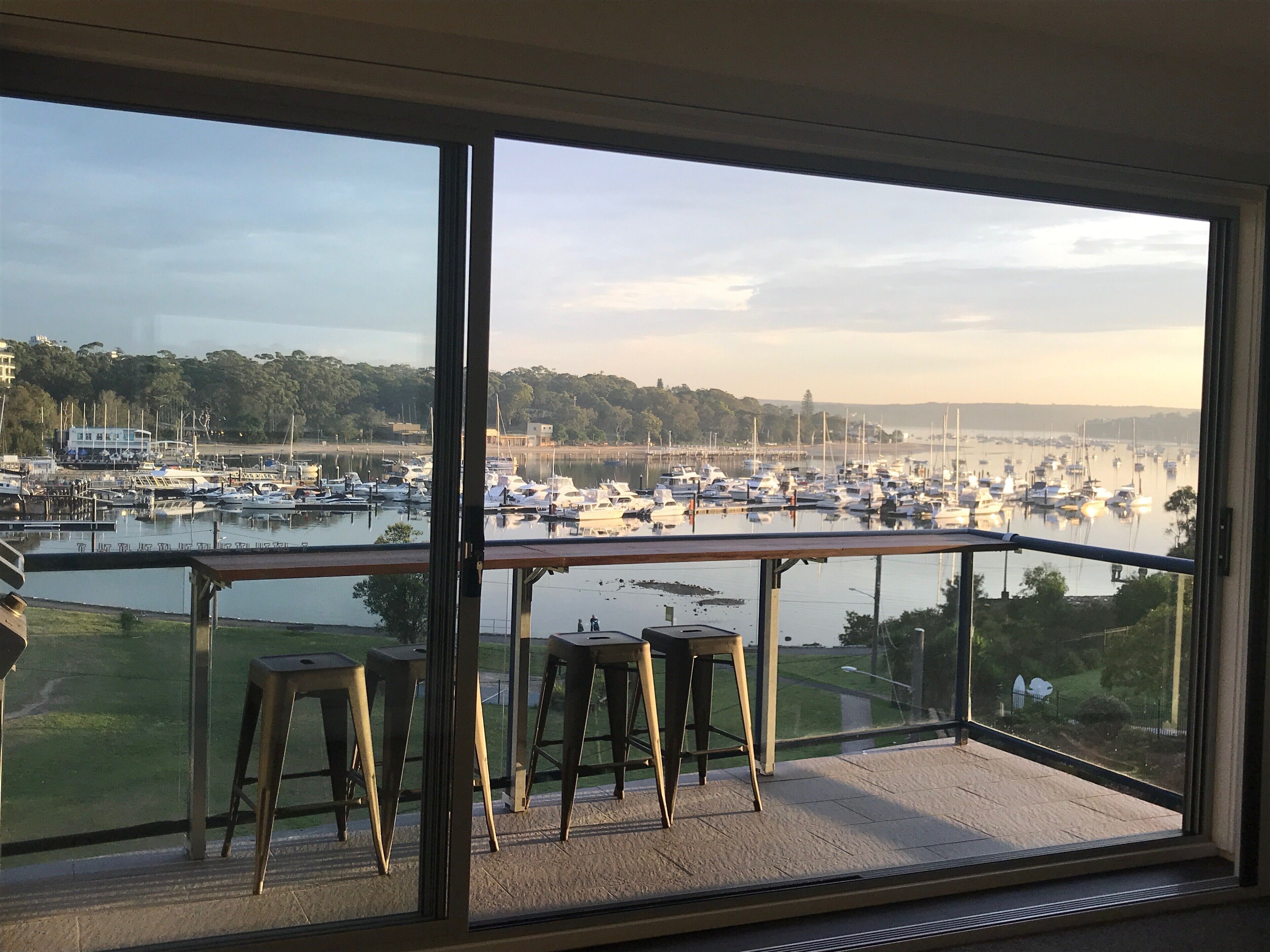 Waterfront. Stunning views. Close to everything. Awesome work from home location