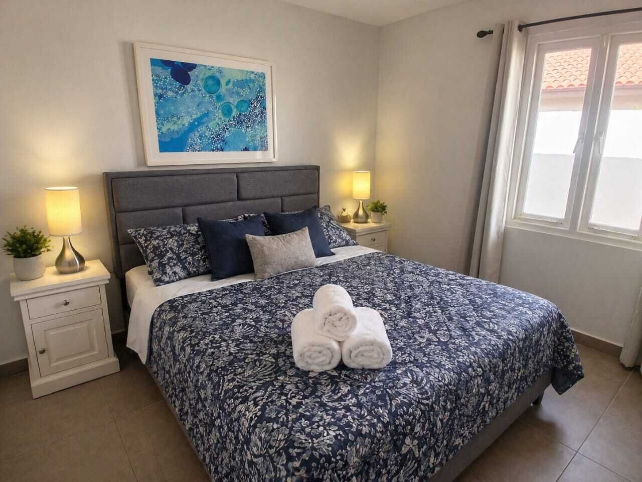 3 bedrooms, in-room safe, desk, iron/ironing board