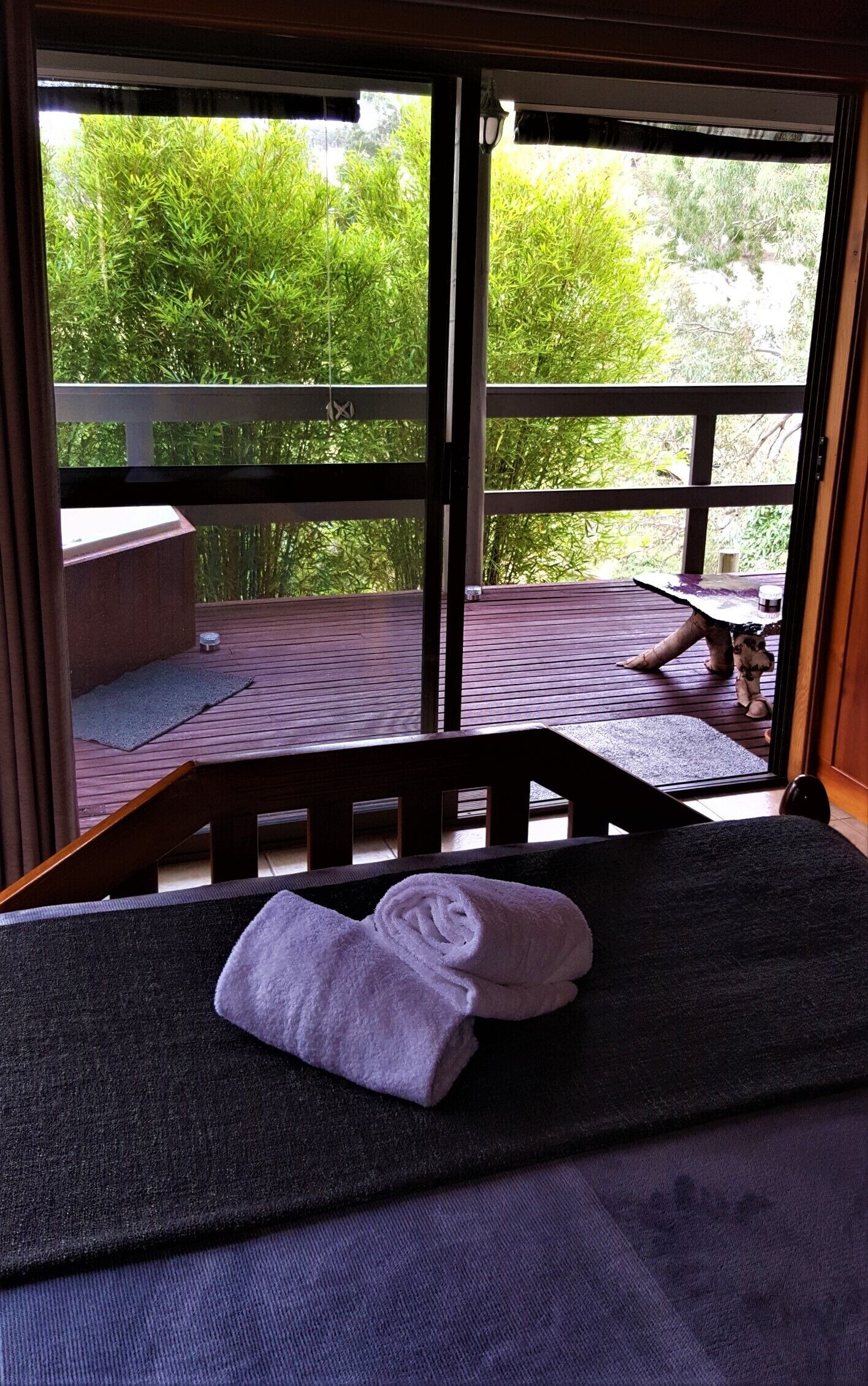 "Get away from the world for a while"