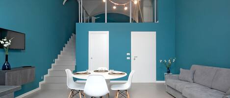 Familienzimmer, Nichtraucher, Kochnische (3) | Wohnbereich