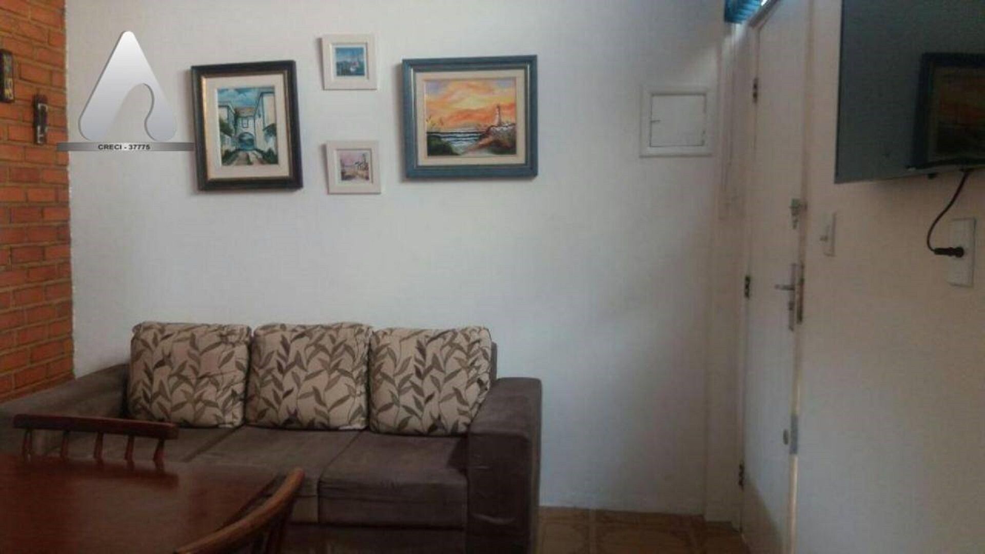 Apt ° 100 meters from P. do Forte, 2 qts, with wifi, sleeps up to 6 people.