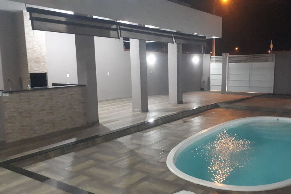New house 2 bedroom and balcony with barbecue and pool