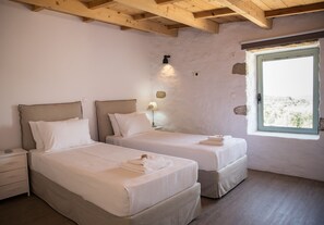 2 slaapkamers, een strijkplank/strijkijzer, wifi, beddengoed