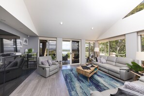 Smart TV, Netflix, DVD player, books