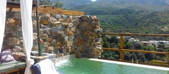 Villa Aeolus with private overflow, endless, heated pool and private garden 