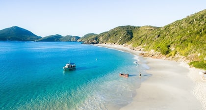 Beautiful Ap 5 stars in the best of Paraíso Arraial do Cabo c Swimming PoolSauna Gym