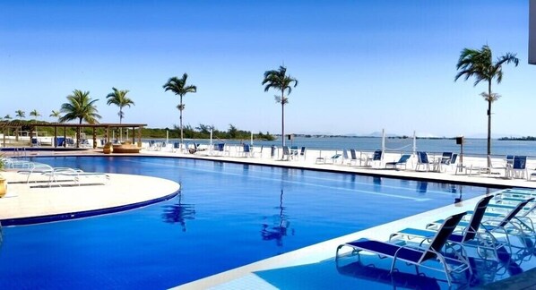 Alberca al aire libre 