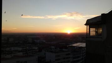 Blick von der Unterkunft