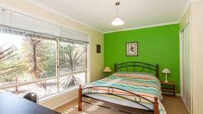 2 bedrooms, iron/ironing board