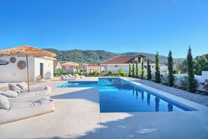 Outdoor pool, a heated pool - Designer House | Epic Pool | A+ Location Overlooking Stari Grad Old Town (Stari Grad)
