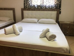 Wi-Fi de cortesia, roupa de cama