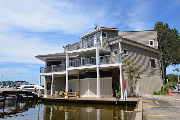 Front view of Loft #3 - Three levels of outdoor decks!