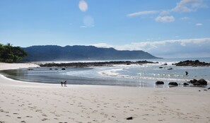 Una spiaggia nelle vicinanze