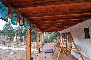 Terrace/patio - Heart and Wings Retreat Center (Silver City)