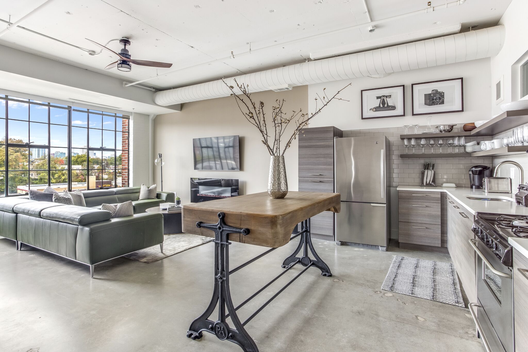 Lush Loft by Atlanta Luxury Rentals