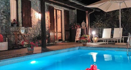Chalet im bergstil, herrliche Aussicht, eigener Pool, Restaurants zu Fuß, WIFI